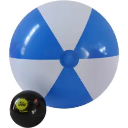 1.5m Two-Tone Beach Ball Blue-White